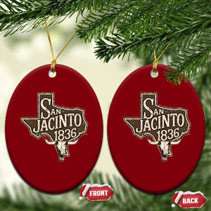 Battle of San Jacinto 1836 Texas History Independence Day Ceramic Ornament TS11 Print Your Wear
