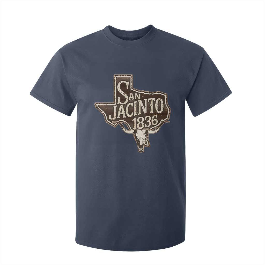 Battle of San Jacinto 1836 Texas History Independence Day T Shirt For Kid TS11 Navy Print Your Wear