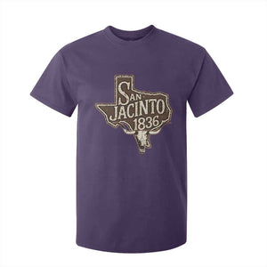 Battle of San Jacinto 1836 Texas History Independence Day T Shirt For Kid TS11 Purple Print Your Wear