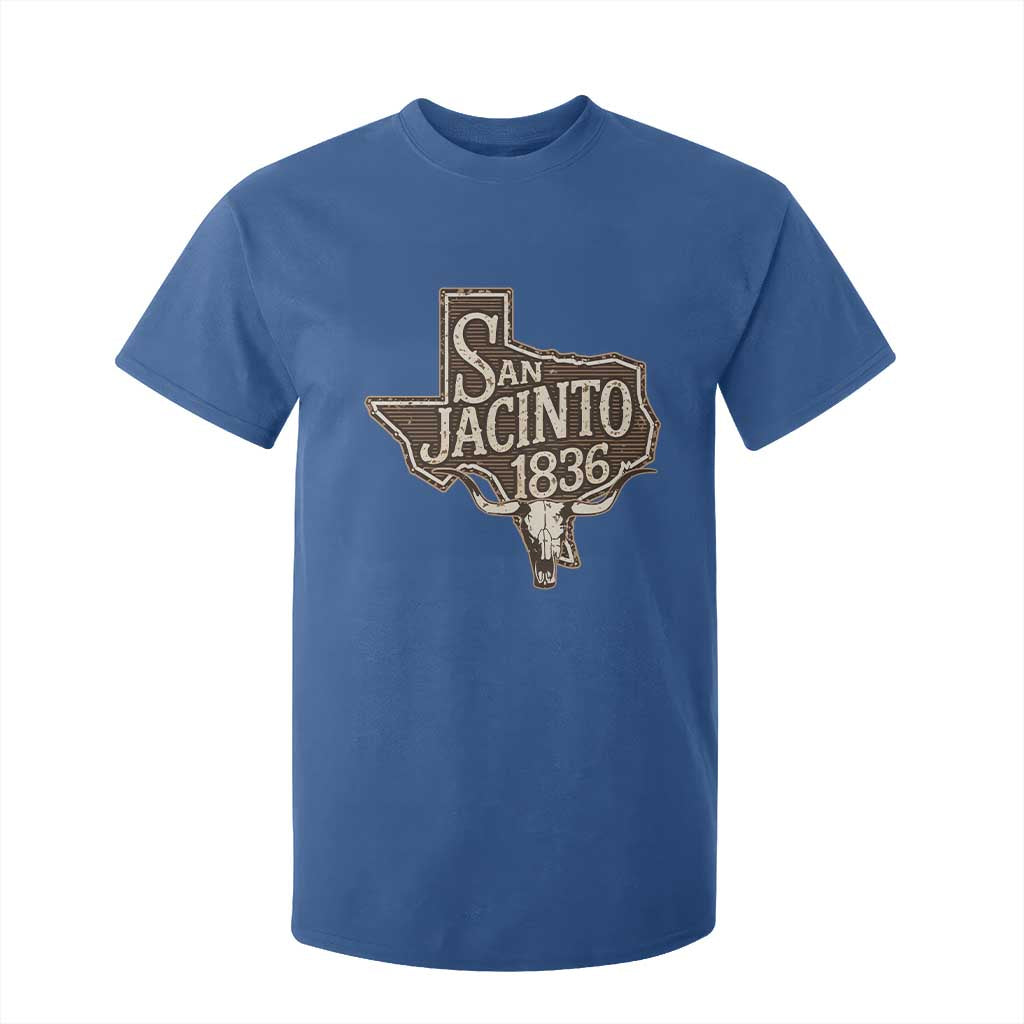 Battle of San Jacinto 1836 Texas History Independence Day T Shirt For Kid TS11 Royal Blue Print Your Wear
