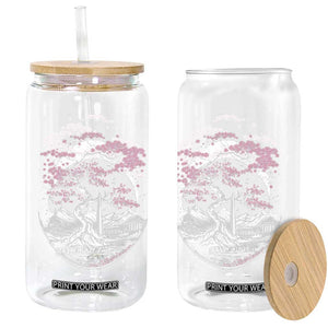 Washington DC Cherry Blossoms Monuments Memorials Japanese Style Glass Can TS11 Print Your Wear