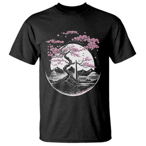 Washington DC Cherry Blossoms Monuments Memorials Japanese Style T Shirt TS11 Black Print Your Wear