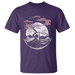 Washington DC Cherry Blossoms Monuments Memorials Japanese Style T Shirt TS11 Purple Print Your Wear