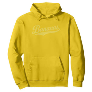 Bananas Retro Throwback Baseball Sport Lover Hoodie TS11 Daisy Print Your Wear