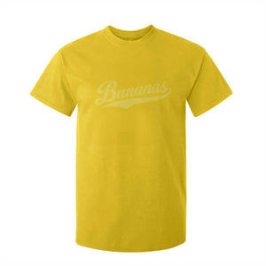 Bananas Retro Throwback Baseball Sport Lover T Shirt For Kid TS11 Daisy Print Your Wear