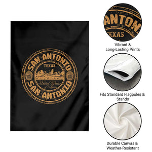 San Antonio Texas TX Vintage Souvenir Texan Pride Garden Flag TS11 Print Your Wear