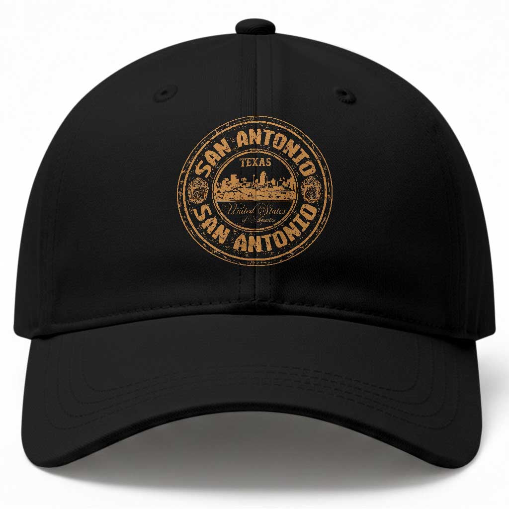San Antonio Texas TX Vintage Souvenir Texan Pride Baseball Cap TS11 Print Your Wear