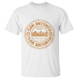 San Antonio Texas TX Vintage Souvenir Texan Pride T Shirt TS11 White Print Your Wear