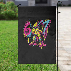 Funny 67 Banana Baseball Drip Ice Cream Six Seven Meme Garden Flag TS11 Print Your Wear