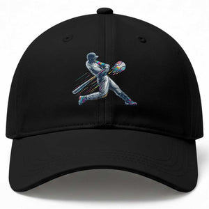 Ice Cream Baseball Player Dripping Game Day Baseball Cap TS11 Print Your Wear