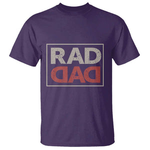 Rad Dad T Shirt Father's Day Vintage TS11 Purple Print Your Wear