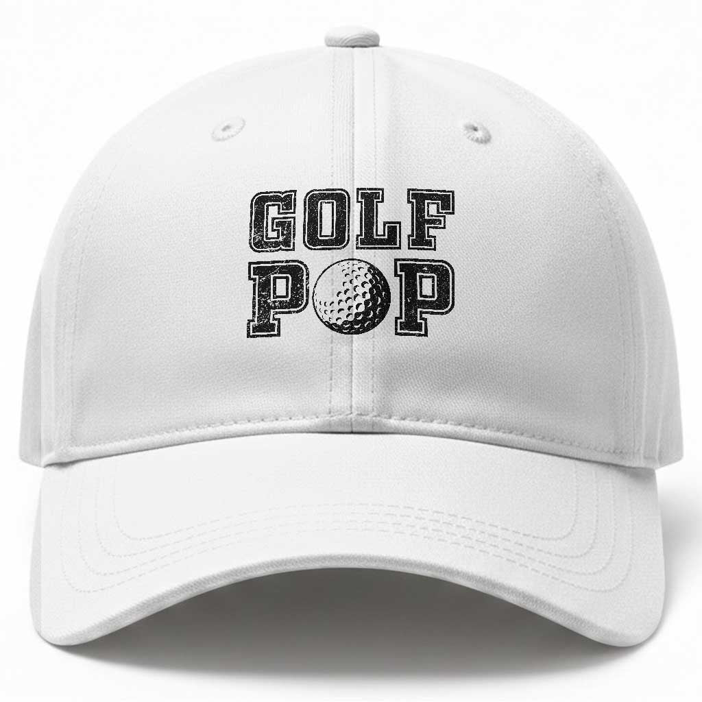 Golf Dad Baseball Cap Golf Pop Master Father's Day TS11 Print Your Wear