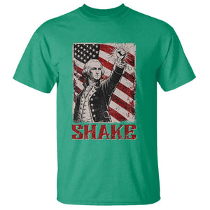 Shake And Bake George Washington 4th of July Couple Matching T Shirt TS11 Irish Green Print Your Wear