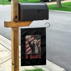 Shake And Bake Benjamin Franklin 4th of July Couple Matching Garden Flag TS11 Print Your Wear