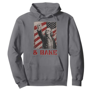 Shake And Bake Benjamin Franklin 4th of July Couple Matching Hoodie TS11 Charcoal Print Your Wear
