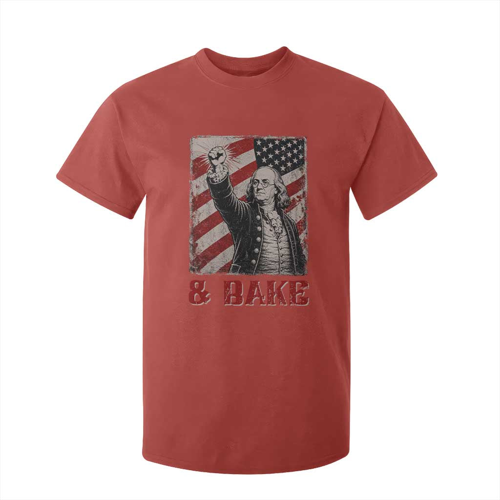 Shake And Bake Benjamin Franklin 4th of July Couple Matching T Shirt For Kid TS11 Red Print Your Wear