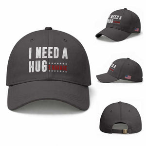 I Need A Huge Garage Funny Mechanic Baseball Cap Car Enthusiast TS11 Baseball Cap Universal Fit Dark Gray Print Your Wear