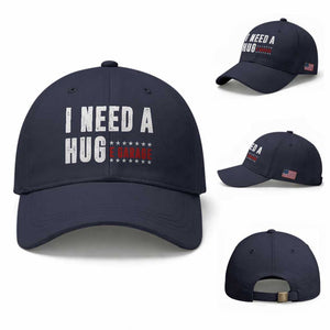 I Need A Huge Garage Funny Mechanic Baseball Cap Car Enthusiast TS11 Baseball Cap Universal Fit Navy Print Your Wear
