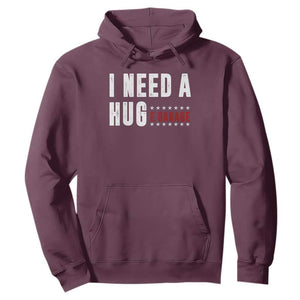 I Need A Huge Garage Funny Mechanic Hoodie Car Enthusiast TS11 Maroon Print Your Wear