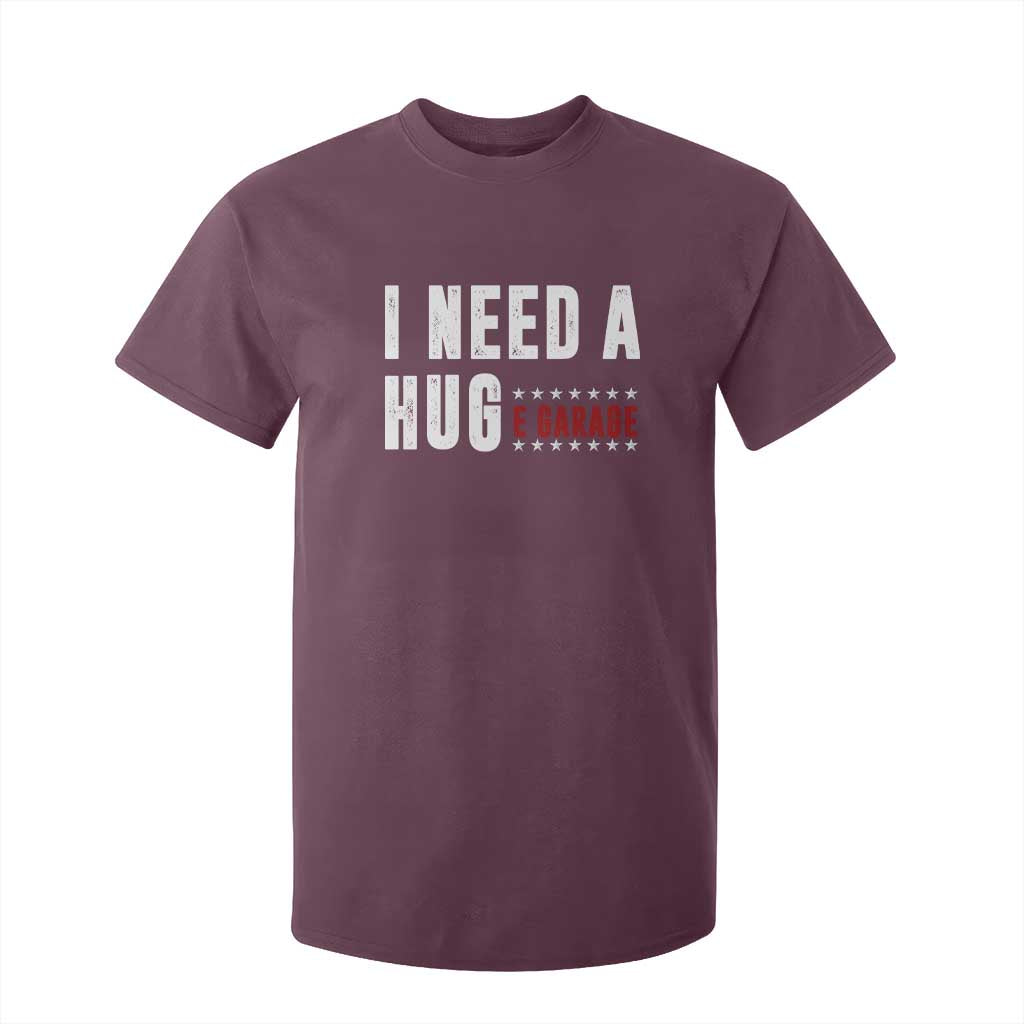 I Need A Huge Garage Funny Mechanic T Shirt For Kid Car Enthusiast TS11 Maroon Print Your Wear