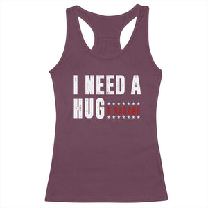 I Need A Huge Garage Funny Mechanic Racerback Tank Top Car Enthusiast TS11 Maroon Print Your Wear
