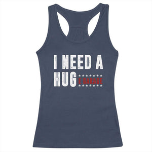 I Need A Huge Garage Funny Mechanic Racerback Tank Top Car Enthusiast TS11 Navy Print Your Wear