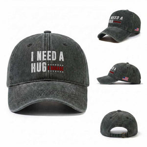 I Need A Huge Garage Funny Mechanic Washed Cotton Baseball Cap Car Enthusiast TS11 Washed Cap Universal Fit Dark Green Print Your Wear
