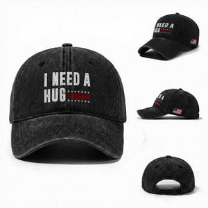 I Need A Huge Garage Funny Mechanic Washed Cotton Baseball Cap Car Enthusiast TS11 Washed Cap Universal Fit Black Print Your Wear