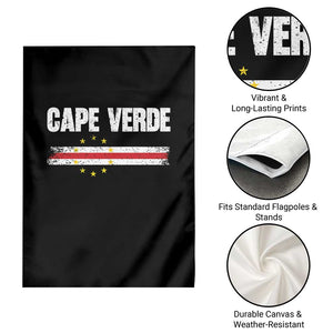 Cape Verde Pride Vintage Cape Verdean Flag 10 Stars Garden Flag TS11 Print Your Wear
