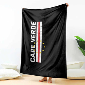 Cabo Verde Pride Vintage Jersey Cape Verdean Flag Throw Blanket TS11 Print Your Wear