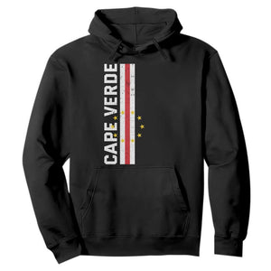 Cabo Verde Pride Vintage Jersey Cape Verdean Flag Hoodie TS11 Black Print Your Wear