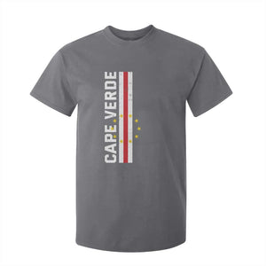 Cabo Verde Pride Vintage Jersey Cape Verdean Flag T Shirt For Kid TS11 Charcoal Print Your Wear