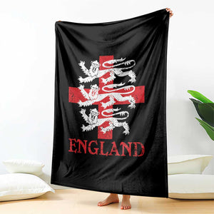 England Three Lions Symbol English Pride Souvenir Throw Blanket TS11 Print Your Wear