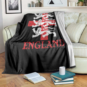 England Three Lions Symbol English Pride Souvenir Throw Blanket TS11 Print Your Wear