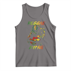 Legend Bob Tank Top Reggae King Music Rastafarian TS11 Deep Heather Print Your Wear