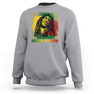 Legend Bob Sweatshirt Roots Reggae Rastafarian Music Jamaica TS11 Sport Gray Print Your Wear