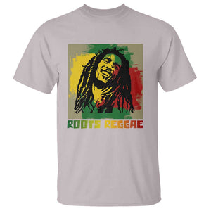 Legend Bob T Shirt Roots Reggae Rastafarian Music Jamaica TS11 Ice Gray Print Your Wear