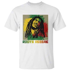 Legend Bob T Shirt Roots Reggae Rastafarian Music Jamaica TS11 White Print Your Wear