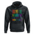 Joyful Warrior For Harris Walz Hoodie LGBT Rainbow Flag Star Kamala Support TS11 Black Print Your Wear