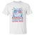 Harris Supporter T Shirt Kamala Nobody Is Eating Pets American Flag Cat TS11 White Print Your Wear