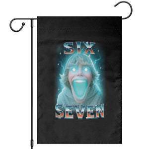 Funny Six Seven The Mason 67 Kid Gen Alpha Meme Garden Flag TS11 Black Print Your Wear
