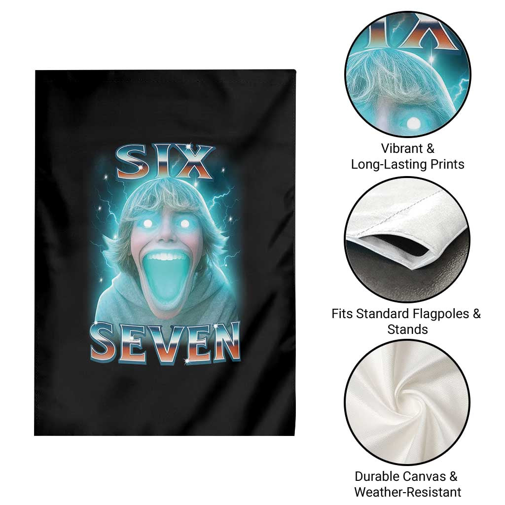 Funny Six Seven The Mason 67 Kid Gen Alpha Meme Garden Flag TS11 Print Your Wear