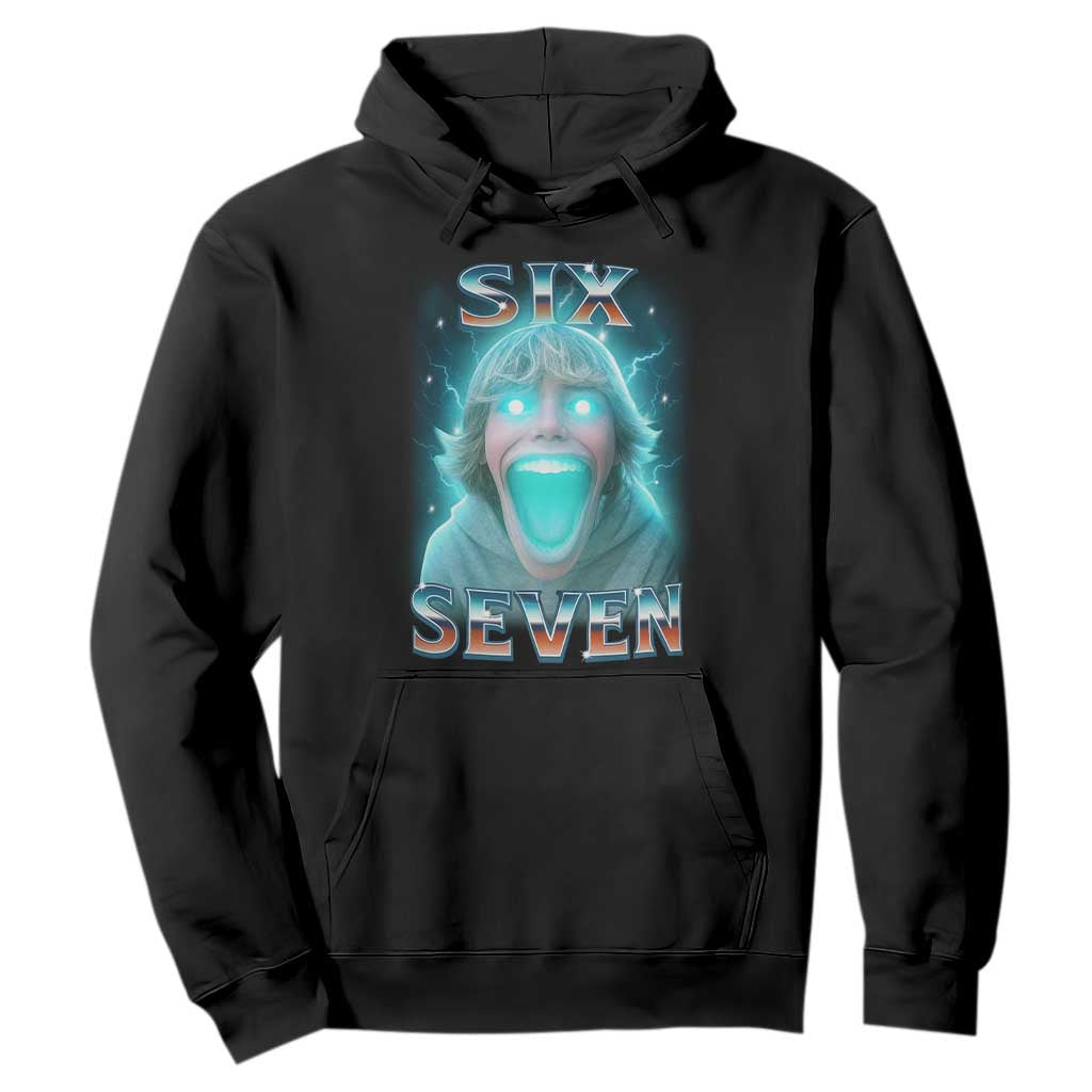 Funny Six Seven The Mason 67 Kid Gen Alpha Meme Hoodie TS11 Black Print Your Wear