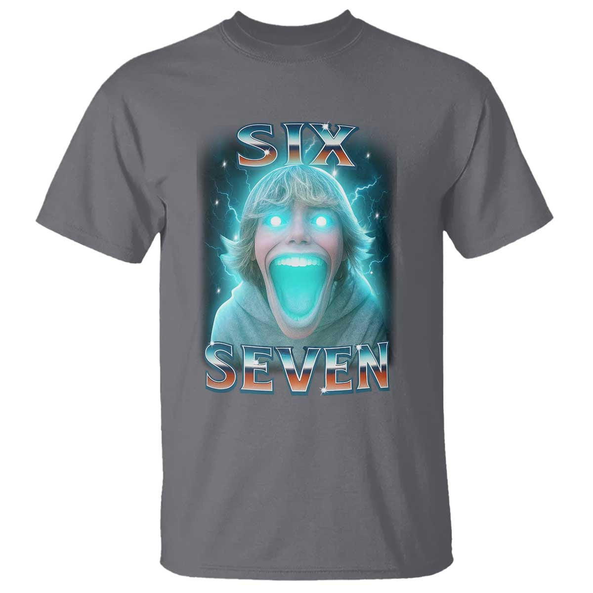 Six Seven The Mason 67 Kid – T-Shirt – Funny Gen Alpha Meme TS11 Charcoal Print Your Wear