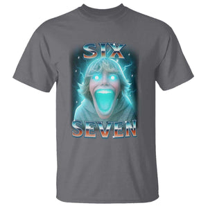 Six Seven The Mason 67 Kid – T-Shirt – Funny Gen Alpha Meme TS11 Charcoal Print Your Wear