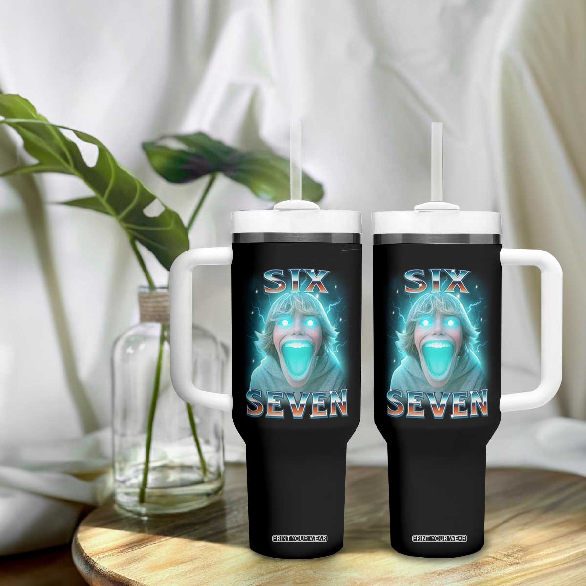 Funny Six Seven The Mason 67 Kid Gen Alpha Meme Tumbler With Handle TS11 Print Your Wear
