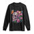 Day Of The Dead Long Sleeve Shirt Vintage Sugar Skull Flower Butterfly TS11 Black Print Your Wear