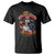 Day Of The Dead T Shirt La Catrina De Los Muertos Sugar Skull TS11 Black Print Your Wear