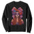 Day Of The Dead Sweatshirt La Catrina Coquette Calaca Face Painting TS11 Black Print Your Wear