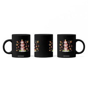 Funny Christmas Kawaii Axolotl Xmas Tree Coffee Mug TS11 Print Your Wear